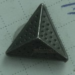 三角形金属异形铆钉撞钉纽扣衣角扣钉合金材料