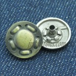 12.5mm Botones de bronce antiguos de metal, Botones de presión al por mayor