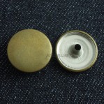 Botones de bronce antiguos de presión, Botones de metal para la ropa