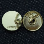 Botones de presión de oro, 12.5mm-17mm botones de metal