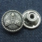 Botones personalizados de níquel de jeans, Nuevos botones de metal de diseño
