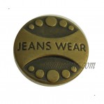 Botones de bronce antiguos de jeans, Botón de latón al por mayor