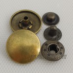 Botones de bronce antiguo de presión, Botón al por mayor de la ropa