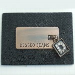 Etiqueta Sintética Metal para jeans
