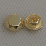 pequeños botones dorado 5-8mm