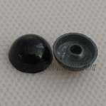 pequeños botones negro 5-7mm