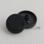 Fabricantes de Venda preto botão de pressão de metal
