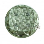 17-22mm Rhinestone Metal Silver Buttons Wholesale