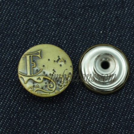 15-25mm Antique Bronze Move Buttons Wholesalers