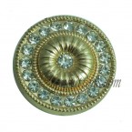 15-25mm Gold Rhinestone Metal Buttons manufacturers