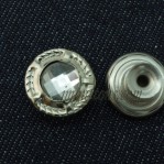 15-25mm Rhinestone+Copper Move Buttons Wholesale