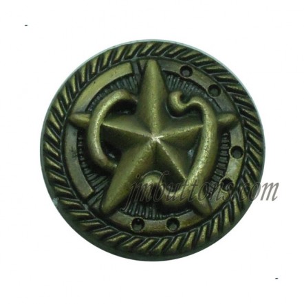 Wholesale Vintage Buttons 17mm 20mm 22mm Antique Bronze