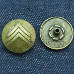 15-22mm Antique Bronze Custom Press Snap Buttons