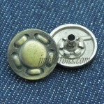 17-22mm Antique Bronze Zinc Alloy Snap Buttons