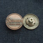 15-25mm Antique Copper Metal Denim Button Wholesale
