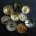 15-25mm Glod Metal Sewing Shank Coat Buttons