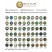 15-25mm Gold Rhinestone Zinc Alloy Buttons Wholesale