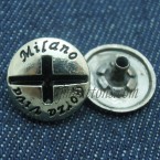 Custom Metal Snap Buttons 15-25mm Gun Wholesale