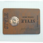 Custom Leather Labels With Metal Logo Plates China Supplier