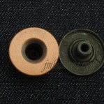 Chinese Manufacturer Wholesale Jeans Denim Metallic Buttons With Tack