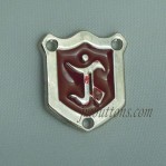 Sew On Metal Logo Badge Bland Label Manufacturer In China