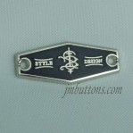 Sewing Metal Logo Brand Patch Alloy Tags Wholesale