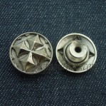 Metallic Denim Tack Buttons Jean Chinese Supplier