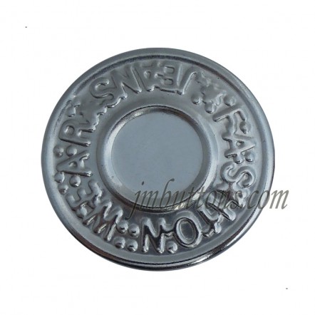 15-22mm Nickle Jeans Iron Buttons Wholesale