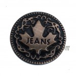 Wholesale Denim Tack Tin Buttons Iron Material