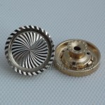 Custom Silver Novelty Buttons For Clothing Jeans