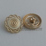 Shank Buttons Alloy Metal Sewing For Coat