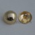 Golden Plating Metal Shank Sewing Buttons