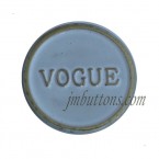 Vogue Letter Denim Iron Buttons Wholesale