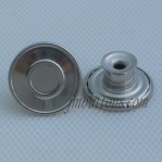 Wholesale Circle Stainless Steel Denim Button