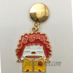 hot sell red hair customize label discount metal  label for accessory label for bag