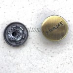 customized accessory  button of  metal from factory direct sale