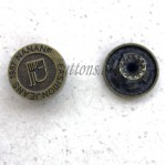 customized personal design of button to garment accessory decoration