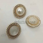 sewing pearl crystal colorful customized button garment wholesale accessory garment luggage decoration