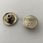 Fashion Custom Made Metal Jeans Buttons Crafting