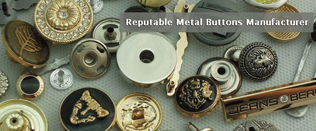 Reputable Metal Buttons Manufacturer