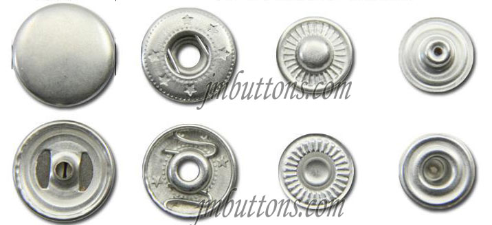 17-22mm Antique Bronze Zinc Alloy Snap Buttons