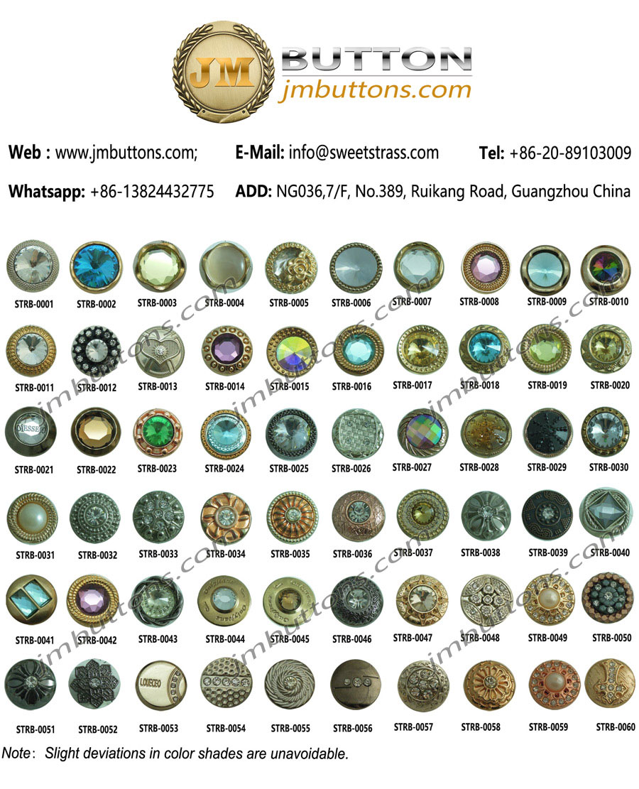 Wholesale Jeans Brass Acrylic Buttons With Rubber Core